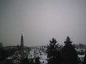 Délután is folytatódott a hófúvás a Dunántúlon